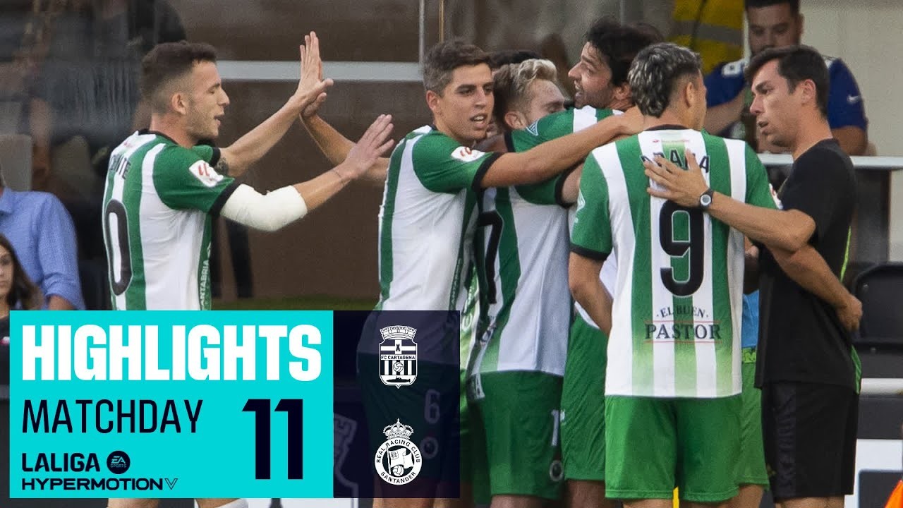 #ไฮไลท์ฟุตบอล [ เอฟซี คาร์ทาเกน่า 2 - 3 ราซิ่ง ซานตานเดร์ ] อเดลันเต้ สเปน 2023/15.10.66